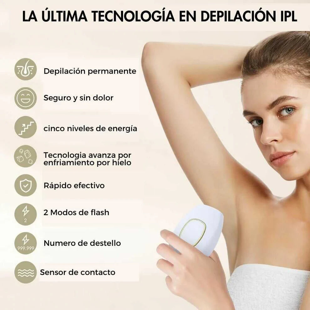 Depiladora Láser IPL Profesional